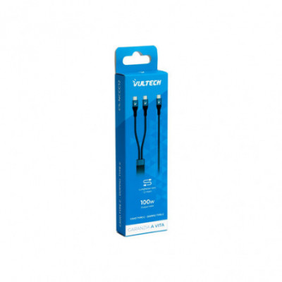 CAVO TYPE-C TO 2 TYPE-C 5.0...