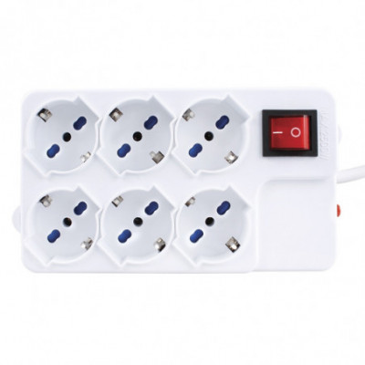 MULTIPRESA 6POS. BIPASSO...