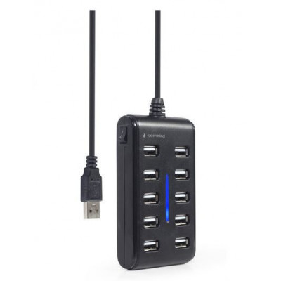 HUB USB 2.0 10 PORTE...