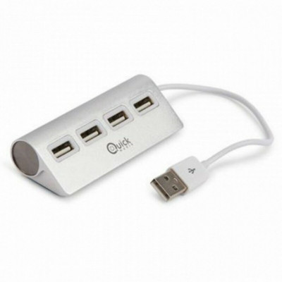 Hub USB 4 Porte Quick Media...