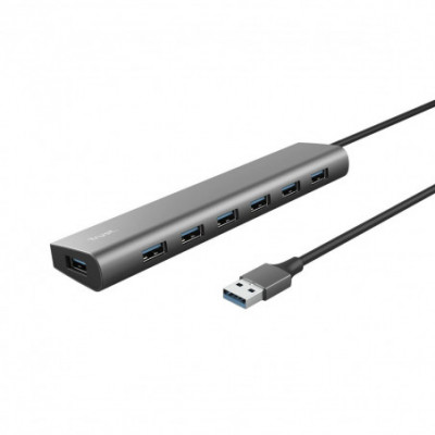 Hub USB Trust 24947 Grigio...