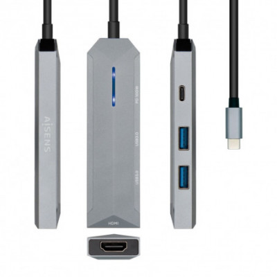 Hub USB-C Aisens...