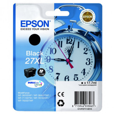 CART.INK 27XL BK EPSON...
