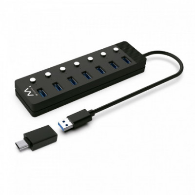 HUB 7 PORTE USB 3.2 GEN1...