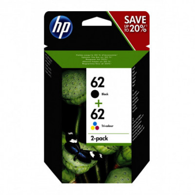 HP MULTIPACK 62 BLACK + 62...