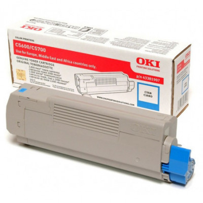 TONER OKI C5600 CIANO 2K