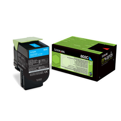 TONER LEXMARK CIANO 80C20C0...