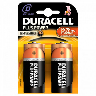PILE DURACELL TORCIA D PLUS...