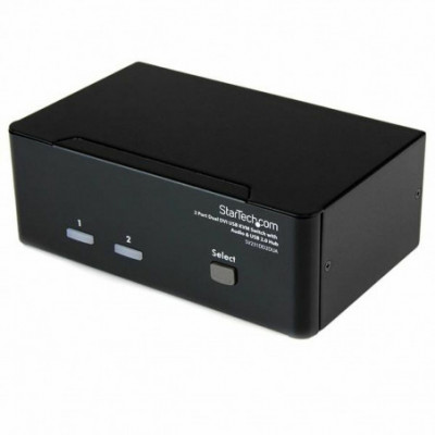 Commutatore KVM con 2 Porte...