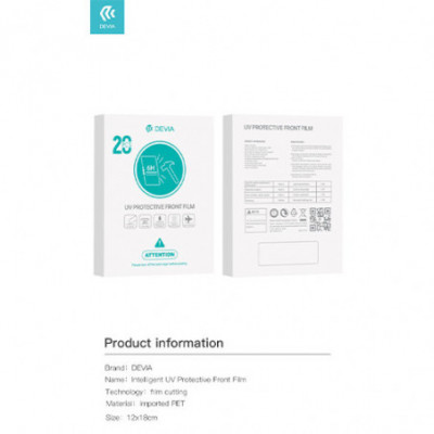 PELLICOLE DIS 0.12MM UV...