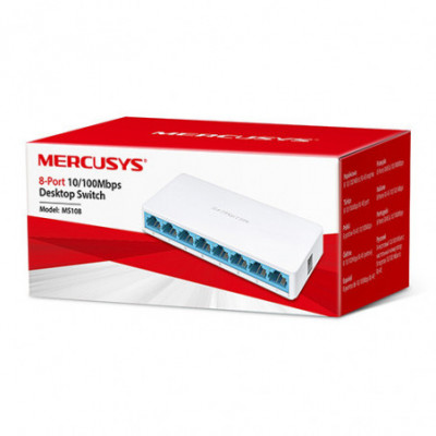 SWITCH MERCUSYS 8 PORTE...