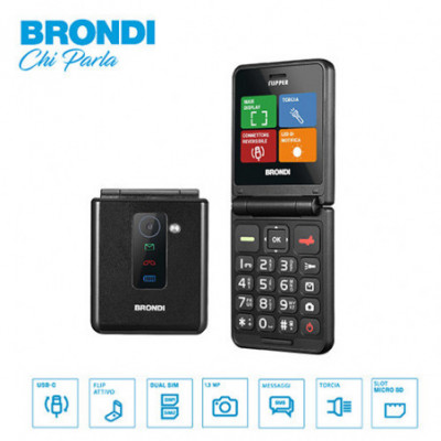 TEL. CELL. BRONDI FLIPPER BK