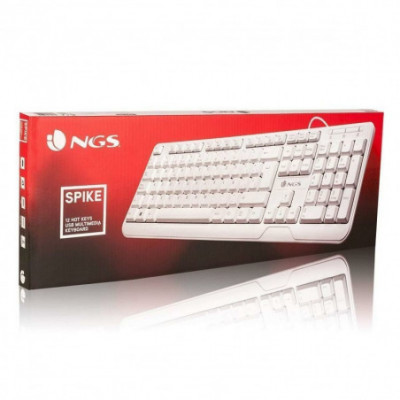 Tastiera NGS Spike Bianco...