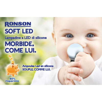LAMPADINA RONSON SOFT LED...
