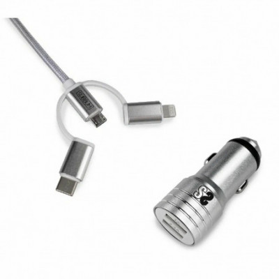 Caricabatterie per Auto USB...