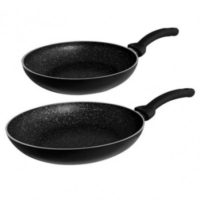 SET PADELLE BIOSTONE 24-28 CM