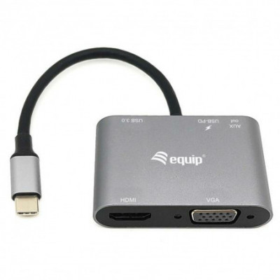 Adattatore USB-C con VGA...