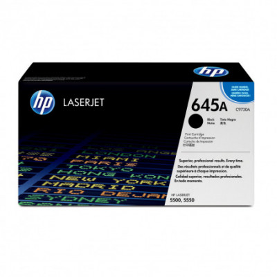 Toner Originale HP 645A Nero