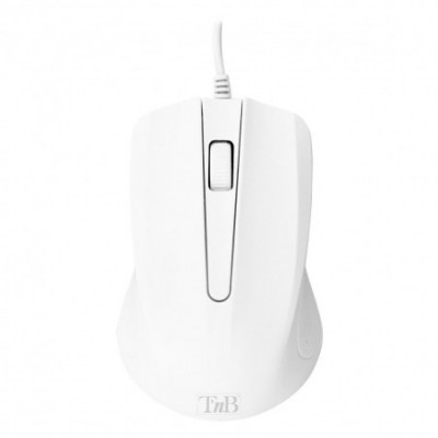 Mouse T'NB SHARK Bianco